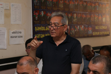 Bərdə rayon İcra Hakimiyyəti başçısının Bala Qacar kəndində səyyar qəbul-görüşü keçirilib
