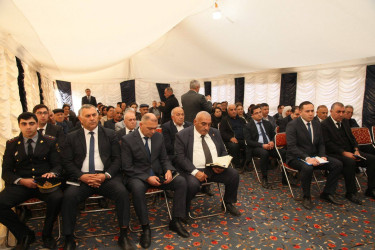 Bərdə rayon İcra Hakimiyyəti başçısının Sərkarlar kəndində səyyar qəbul-görüşü keçirilib