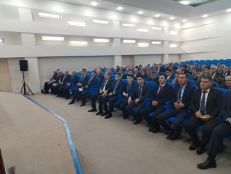 Bərdə rayonunda Barama istehsalçıları, tədarükçüləri və emal müəssisələri arasında kooperasiyanın dəstəklənməsi məqsədiylə maarifləndirici görüş keçirilib