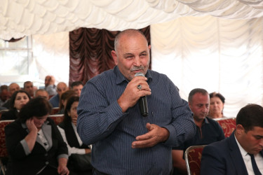 Bərdə Rayon İcra Hakimiyyəti başçısının Hacılı kəndində səyyar qəbul-görüşü keçirilib.