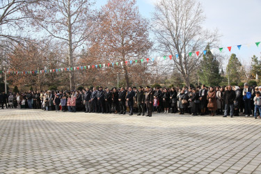 Bərdədə Dünya Azərbaycanlılarının Həmrəylik Günü və Yeni İl münasibəti ilə bayram şənliyi keçirilib