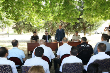 Bərdə Rayon İcra Hakimiyyəti başçısının Kürdborakı  kəndində səyyar qəbul-görüşü keçirilib