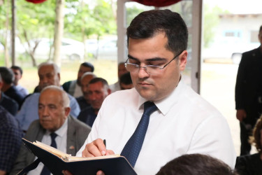 Bərdə rayon İcra Hakimiyyəti başçısının Mehdili  kəndində səyyar qəbul-görüşü keçirilib.