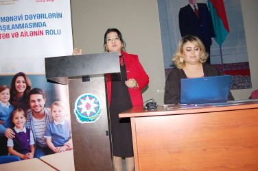 "Mili-mənəvi dəyərlərin aşılanmasında məktəb və ailənin rolu" layihəsi çərçivəsində Bərdə rayonunda tədbir keçirilib