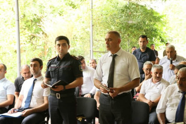 Bərdə Rayon İcra Hakimiyyəti başçısının Hacıbəyli kəndində səyyar qəbul-görüşü keçirilib