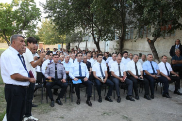 Bərdə Rayon İcra Hakimiyyəti başçısının Lənbəran kəndində səyyar qəbul-görüşü keçirilib