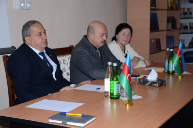 30.10.2025-ci ildə Dini Qurumlarla İş üzrə Dövlət Komitəsinin (DQİDK) Yevlax regional bölməsi, Qarabağ Regional Gənclər və İdman İdarəsinin Bərdə rayonu üzrə gənclər və idman sektoru və Bərdə Dövlət İdarəetmə və Texnologiya Kollecinin birgə təşkilatçılığı ilə Bərdə Dövlət İdarəetmə və Texnologiya Kollecində “Möhkəm ailə münasibətlərinin əsası: gender bərabərliyi və qarşılıqlı hörmət” adlı mövzuda seminar keçirilib.