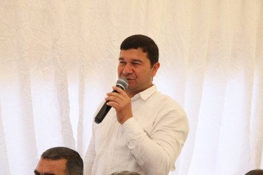 Bərdə rayon İcra Hakimiyyəti başçısının Hüseynbəyli  kəndində səyyar qəbul-görüşü keçirilib.