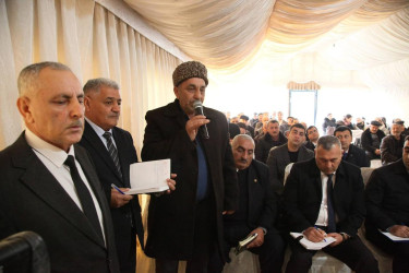 Bərdə Rayon İcra Hakimiyyəti başçısının Xanağalı kəndində səyyar qəbul-görüşü keçirilib.