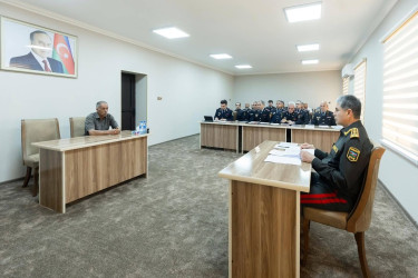 Daxili işlər naziri general-polkovnik Vilayət Eyvazov Bərdə Rayon Polis Şöbəsində növbəti vətəndaş qəbulu və sıra baxışı keçirib.