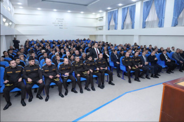 Bərdədə yanğın təhlükəsizliyi ilə bağlı müşavirə keçirilib
