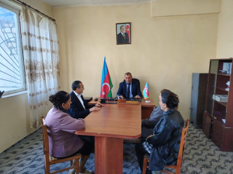 Bərdə RİH-in inzibati ərazi dairəsi üzrə nümayəndəliklərində vətəndaşlar qəbul edilmişdir