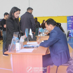 Bərdə rayonunda əmək yarmarkası keçirilib