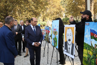 Bərdə rayonunda Zəfər Gününün 5 illiyi münasibətilə bayram konserti keçirilib