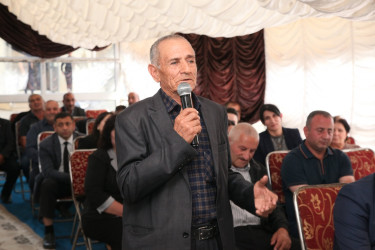 Bərdə Rayon İcra Hakimiyyəti başçısının Hacılı kəndində səyyar qəbul-görüşü keçirilib.