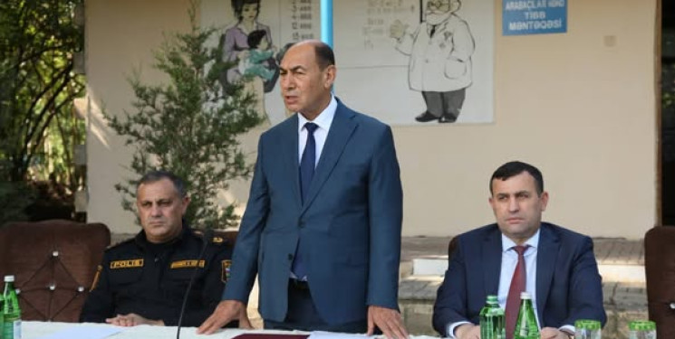 Bərdə rayon İcra Hakimiyyəti başçısının Arabaçılar kəndində səyyar qəbul-görüşü keçirilib