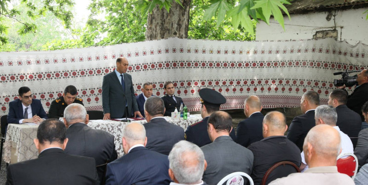 Bərdə rayon İcra Hakimiyyəti başçısının İmamqulubəyli kəndində səyyar qəbul-görüşü keçirilib