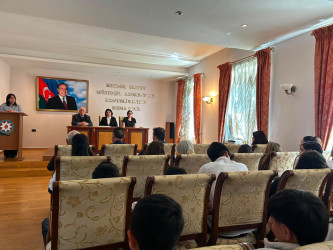 18 May – Beynəlxalq Muzeylər Günü münasibətilə Bərdə rayon Heydər Əliyev Mərkəzində “Mədəni İrsə Körpü: Muzeylərin Yaşayan Yaddaşı” adlı tədbir keçirilmişdir