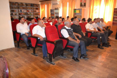 Bərdə Dövlət İdarəetmə və Texnologiya Kollecində  rayon fermerləri  üçün seminar təşkil edilib.