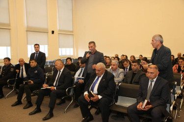 Bərdə rayon İcra Hakimiyyəti başçısının Qazıqurdalı kəndində səyyar qəbul-görüşü keçirilib