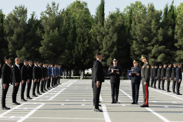 Daxili işlər naziri general-polkovnik Vilayət Eyvazov Bərdə Rayon Polis Şöbəsində növbəti vətəndaş qəbulu və sıra baxışı keçirib.