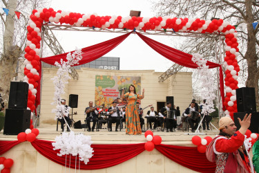 Bərdədə Novruz bayramı münasibətilə bayram tədbiri təşkil olunub.