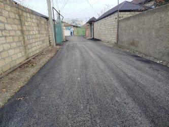 Bərdədə yol infrastrukturunun yenilənməsi davam edir