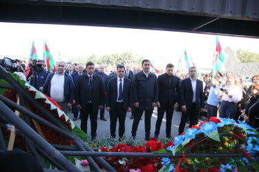 Bərdə rayonunda terror qurbanlarının xatirəsi yad edilib.