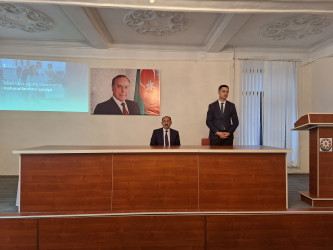 Bərdə rayonunda İcbari Tibbi Sığorta haqqında ictimai maarifləndirmə tədbiri keçirilib