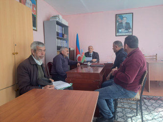 Bərdə RİH-in inzibati ərazi dairəsi üzrə nümayəndəliklərində vətəndaşların qəbulu keçirilmişdir.