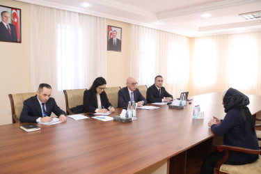 Aprelin 3-də elm və təhsil nazirinin müavini Firudin Qurbanov Bərdə rayonuna səfər edib