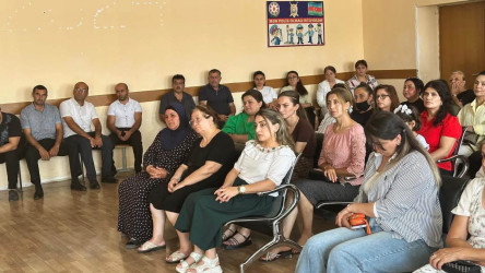 Bərdədə Ailə, Qadın və Uşaq Problemləri üzrə Komissiyanın növbəti tədbiri təşkil edilib