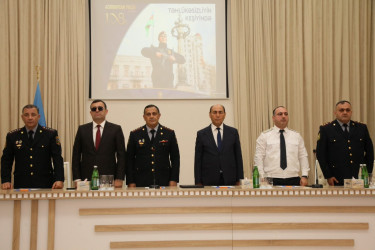 Bərdədə Azərbaycan polisinin yaranmasının 108 illiyi münasibətilə tədbir keçirilib