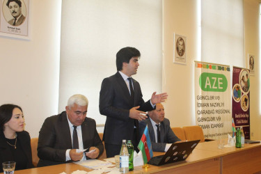 Bərdə Dövlət Peşə Təhsil Mərkəzində “Konstitusiya və Suverenlik İli” çərçivəsində “Nə? Harada? Nə zaman?” intellektual bilik yarışı keçirilib.