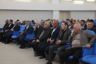 Bərdədə Ekologiya və Təbii Sərvətlər Nazirliyi, Azərbaycan Dövlət Su Ehtiyatları Agentliyi və Bərdə Rayon İcra Hakimiyyətinin birgə təşkilatçılığı ilə mövcud su ehtiyatlarının idarə olunması, səmərəli istifadənin təşkili və alternativ su mənbələrinin yaradılması istiqamətində maarifləndirici tədbir keçirilib.
