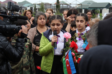 Bərdədə Vətən müharibəsi şəhidlərinin ikinci ildönümü mərasimi keçirilib