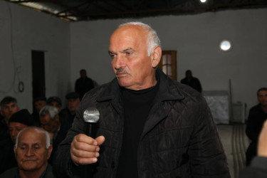 Bərdə rayon İcra Hakimiyyəti başçısının Qasımbəyli kəndində səyyar qəbul-görüşü keçirilib.