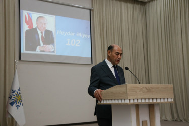 Bərdədə Ümummilli Lider Heydər Əliyevin anadan olmasının 102 illiyinə həsr olunmuş tədbir keçirilib