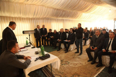 Bərdə Rayon İcra Hakimiyyəti başçısının Xanağalı kəndində səyyar qəbul-görüşü keçirilib.