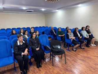Bərdə Rayon İcra Hakimiyyəti yanında Ailə, Qadın və Uşaq Problemləri üzrə Komissiyanın illik hesabat tədbiri keçirilib