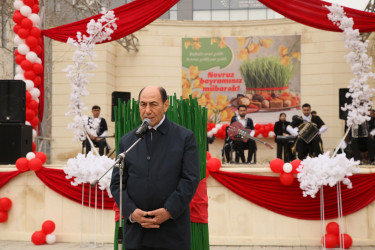 Bərdədə Novruz bayramı münasibətilə bayram tədbiri təşkil olunub.