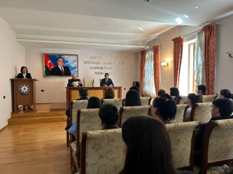 Mayın 7-də Bərdə rayon Heydər Əliyev Mərkəzində Ümummilli Lider Heydər Əliyevin anadan olmasının 103-cü ildönümü münasibətilə “Dünya siyasi elitasının ən uca zirvəsi – Heydər Əliyev” mövzusunda tədbir keçirilmişdir