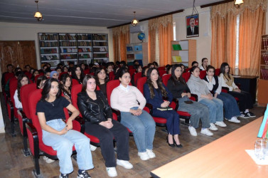 30.10.2025-ci ildə Dini Qurumlarla İş üzrə Dövlət Komitəsinin (DQİDK) Yevlax regional bölməsi, Qarabağ Regional Gənclər və İdman İdarəsinin Bərdə rayonu üzrə gənclər və idman sektoru və Bərdə Dövlət İdarəetmə və Texnologiya Kollecinin birgə təşkilatçılığı ilə Bərdə Dövlət İdarəetmə və Texnologiya Kollecində “Möhkəm ailə münasibətlərinin əsası: gender bərabərliyi və qarşılıqlı hörmət” adlı mövzuda seminar keçirilib.