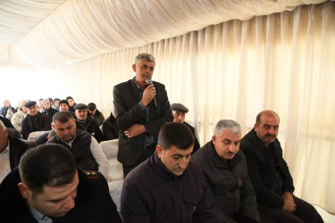 Bərdə Rayon İcra Hakimiyyəti başçısının Xanağalı kəndində səyyar qəbul-görüşü keçirilib.