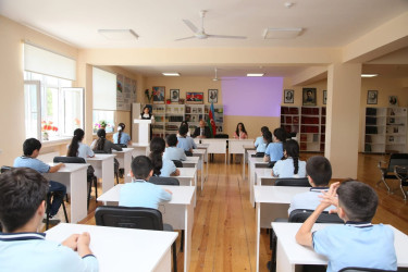Bərdədə “Birlikdə sağlam gələcəyə” mövzusunda maarifləndirici tədbir keçirilib