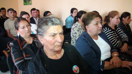 Bərdə rayon İcra Hakimiyyəti başçısının Mollaməmmədli kəndində səyyar qəbul-görüşü keçirilib