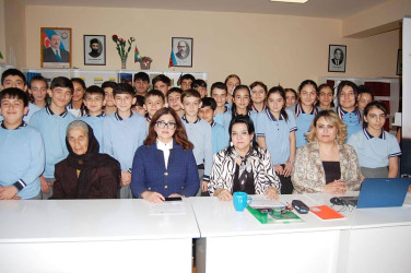 Bərdədə gənclər üçün maarifləndirici tədbir keçirilib.