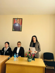 Bərdə rayonunda Ailə, Qadın və Uşaq Problemləri üzrə Komissiyanın növbəti tədbiri keçirilib.