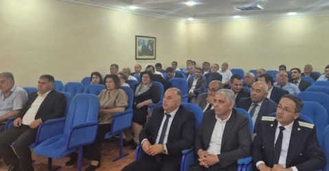 Bərdədə əhalinin mülkiyyət hüquqlarının təmin edilməsi sahəsində maarifləndirici tədbir keçirilib