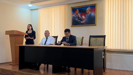 Bərdədə “20 sentyabr-Dövlət Suverenliyi Günü” münasibətilə  “Suverenliyimiz-əbədi   zəfərimiz” mövzusunda tədbir keçirilib
